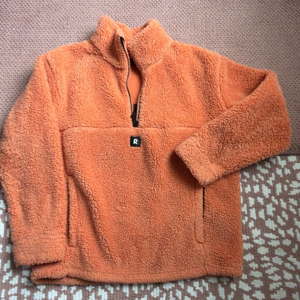 Cozy Orange Kids Sweater